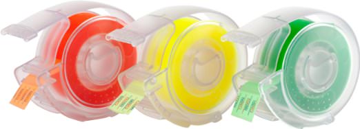 3+1: 3 Rollen ROLL 'N' MARK - Spezialband (33m:19mm) + 1 Abroller (Fixon LOOP) 3+1: 3 Rollen ROLL 'N' MARK - Spezialband (33m:19mm) + 1 Abroller (Fixon LOOP)